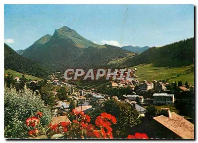Morzine (Haute-Savoie) — Vue générale et la Pointe de Nion — Édition Jansoi