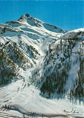 Vista das Encostas do Front e da Ponta Norte das Lessières — 73-Val d'Isère — editor PRÉ-TELE S.A.