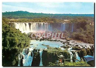 Cataratas do Iguaçu — Foz do Iguaçu, Brasil — editor Diamant-Cart. Soc. com e Hier. Curitiba PR