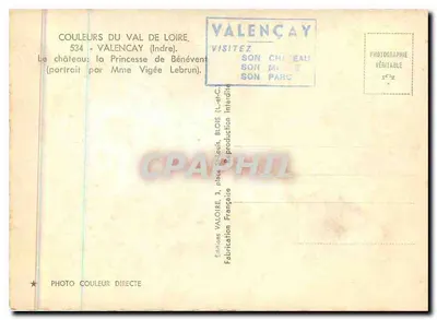 A Princesa de Bénévent — morto 1792-1836 — editor Valencay — Verso