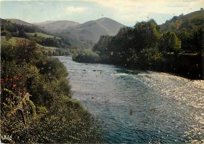 A Nive em Cambo — País Basco — editor IRIS, n° 1698