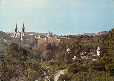 Abadia de Saint-Michel — vista geral — Sociedade Edições da França, n° 21123