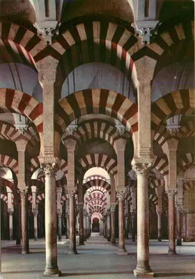 Córdoba — Interior da Mezquita — Kolor-Zerkowitz, série 35 n°8