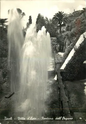 Tivoli - Villa d'Este - Fontana dell'Organo — Alterocca, n° 27886
