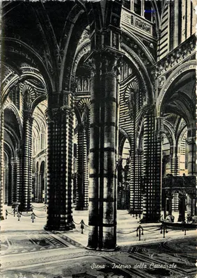 Siena — Interior da Catedral — Ditta Stefano Venturini, n° 493