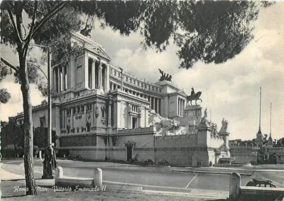 Rzym - Mon. Vittorio Emanuele II — wydawca nieznany, numer seryjny nieczytelny