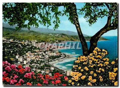 Riviera dei Fiori - S. Remo — Ogólny widok z zachodu — Prop. riservata Gieffe