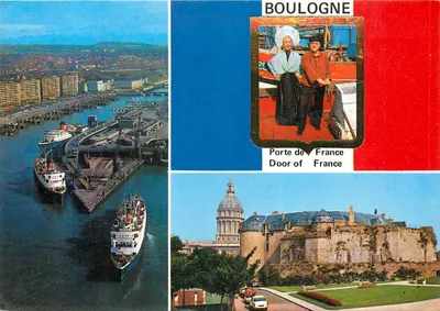 Boulogne-sur-Mer — Porto, casal e castelo — Éditions MACE