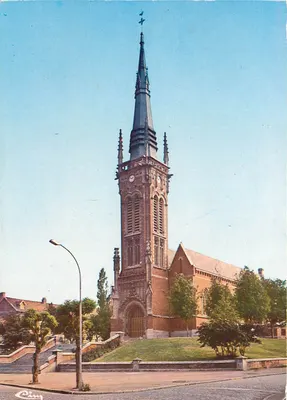 Liévin — Igreja de São Martinho — Edições e Impressões Combier / Mâcon