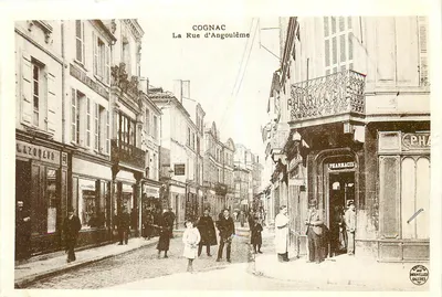 Cognac — A Rua d'Angoulême — Editor: JAMONNEAU