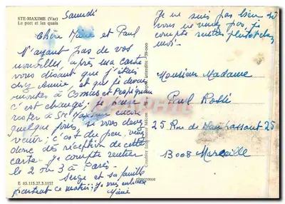 Toulon — Port i nabrzeża — Cinq — Rewers