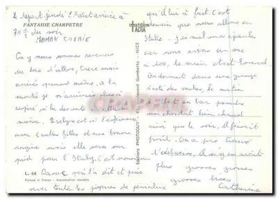 Cabra — Coração a conquistar — Foto Duy — Verso