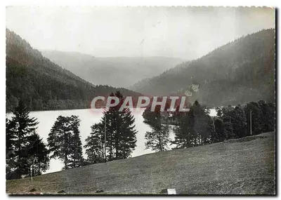 Lago de Longemer vista para In Hohneck — Edição La Cigogne, Strasbourg, n° 15710 C