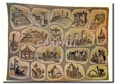 Frescando de Pierre de LESTRADE — Imagens do Limousin e do Quercy — Imprimeur Maçon