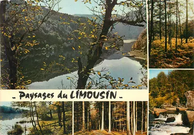 Paisagens do Limousin — Rio, cachoeiras e lagoas — CAP THEO. ÉDITIONS