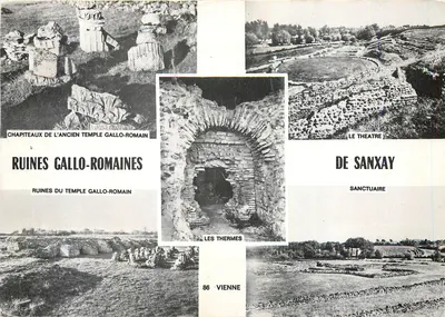 Ruínas Galo-Romanas — Sanxay (Vienne) — Éditions & Impressions Combier