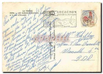 Les Sables-d'Olonne — wieża Arundel — Les Éditions d'Arcachon — Rewers