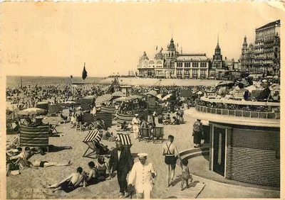 Ostende — Os Banhos — Foto Antony, Ostende
