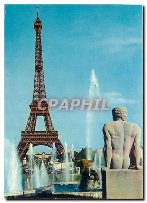 Torre Eiffel — vista das fontes — Éditions Chantal