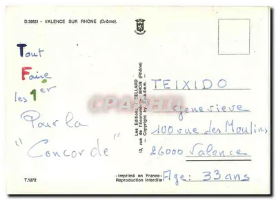 Nowoczesna Valencja — widok panoramiczny Rony i jej infrastruktury — wydawnictwo J. Cellard — Rewers