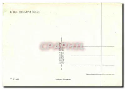 Stary Dieulefit — wydawca J. Cellard, nr 928 — Rewers