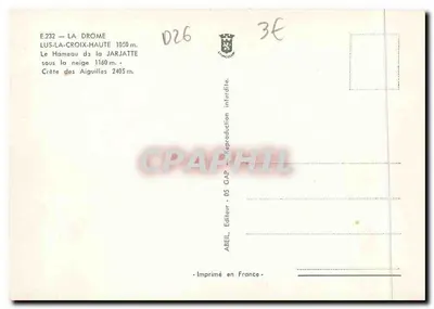 लस-ला-क्रॉइ-हॉट — बर्फ के नीचे 1160 मीटर — एग्यूइल्स क्रीट 2405 मीटर — एबेलिल, एडिटर फ्रांस — पीछे