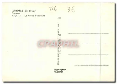 Fresneau — O Grande Santuário — Combier Impressor — Verso