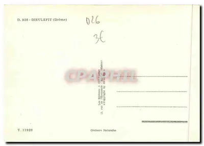 Stary Dieulefit — n° Y.11928 — Rewers