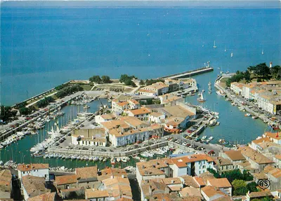Saint-Martin (Île de Ré) — Vista geral do porto — Artaud Frères, Nantes