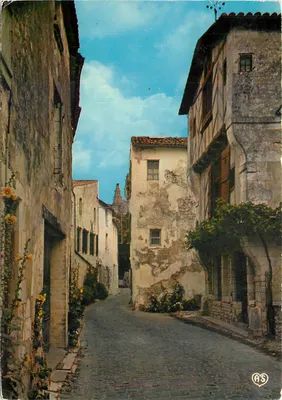 Saint-Martin-de-Ré — Velhas casas — Artaud Frères, Nantes