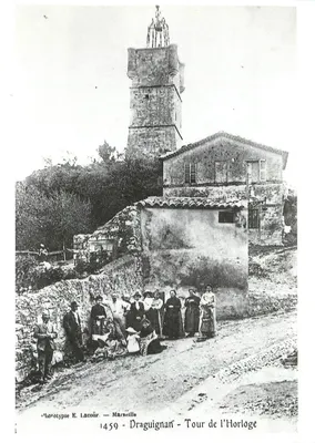 Draguignan - Torre da Hora — Fototipia E. Lacoür, n°1459