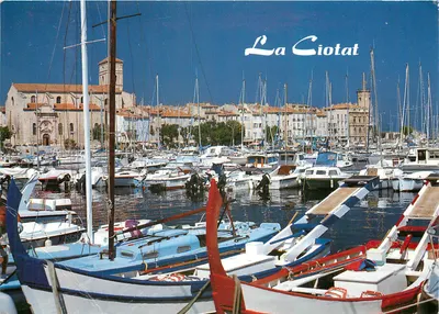 La Ciotat — O porto de recreio — Edições Aris, n° 12 487