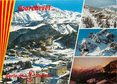 Courchevel... pérola das 5 vales — Edições e Impressões Combier / Mâcon