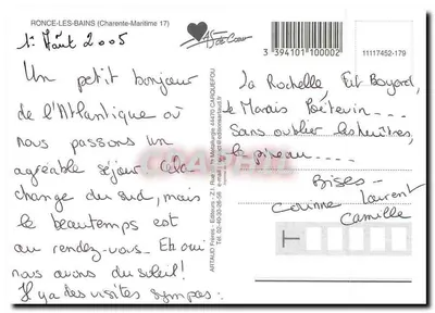 Ronce-les-Bains — vista panorâmica — Verso