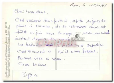Hôtel Ermitage-Golf — Säntis-Hütte — Getrad — Rewers