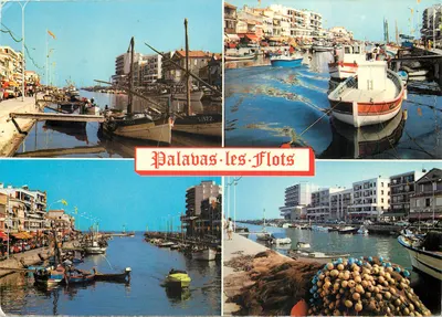 Palavas-les-Flots — Canal sob diferentes aspectos — Edição 'SL'