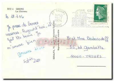 Gisors — Zamek — SODALFA — Rewers