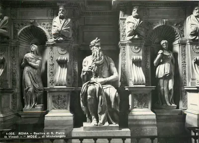 Roma - Basílica de S. Pedro em Vincoli - « Mose » de Michelangelo