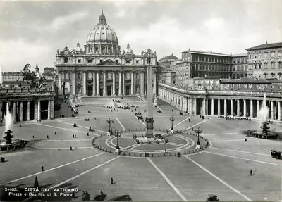 Cidade do Vaticano — Piazza e Basílica de S. Pedro — Fotodizioni Brunner & C. Roma