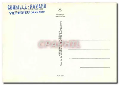 Villedieu-les-Poêles — Cidade do Cobre — editor ARTAUD — Verso