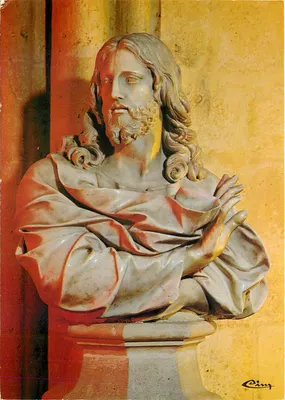 Busto de Jésus-Christo — 'O Belo Deus de Séez' — Combiérier Impressor, Séez
