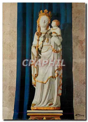 Nossa Senhora de Séez — estátua da Virgem com o Menino — editor CIM