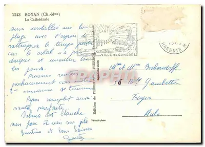 Royan (Charente-Maritime) — Katedra — Wydawnictwo Europ — Rewers