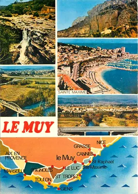 Le Muy — Sítios Rios — Comblot Impressor Mâcon