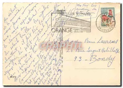 Retorno dos transumantes — Edições Étienne Bron, n° 90.572 — Verso