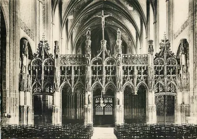 Albi - Catedral Santa Cecília — O Jubé (1501) — Galal-Photo C.A.P. Paris