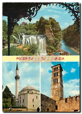 Jaïca — Cachoeira, mesquita e ruínas — editor S.A.R. Milano, n° 1357