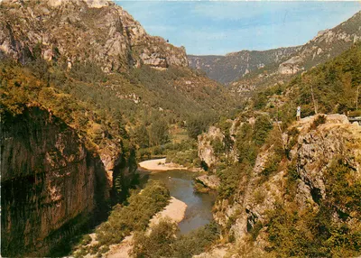 Gorges do Tarn — Ponto Sublime — Sociedade das Cartas Postais de Albi, n° 613