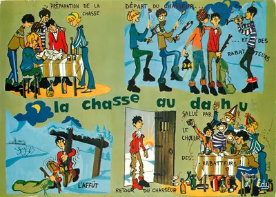 A caça ao Dahu — Éd. Edy, n°1607