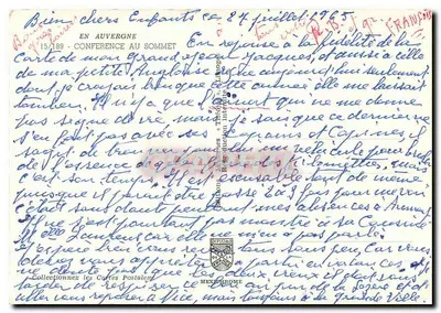 Camelo e cachorro em uma rua nevada — Iris — n° 15/189 — Verso